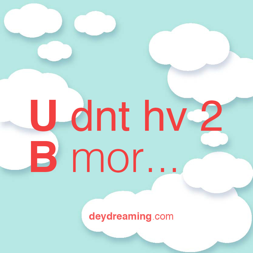 deydreaming CloudThought